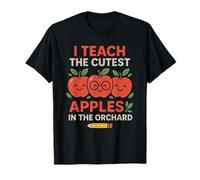 I Teach The Cutest Apples In The Orchard Regalo Maestro Camiseta