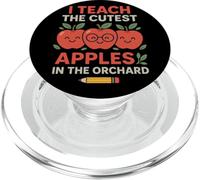 I Teach The Cutest Apples In The Orchard Regalo Maestro PopSockets PopGrip para MagSafe