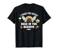 I Teach The Cutest Bees in The Bee Hive Teacher Kindergarten Camiseta