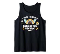 I Teach The Cutest Bees in The Bee Hive Teacher Kindergarten Camiseta sin Mangas