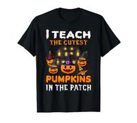I Teach The Cutest Pumpkins In The Patch Funny Halloween Camiseta gráfica económica