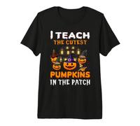I Teach The Cutest Pumpkins In The Patch Funny Halloween Camiseta Premium