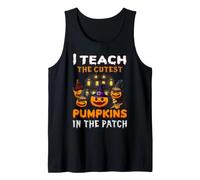 I Teach The Cutest Pumpkins In The Patch Funny Halloween Camiseta sin Mangas