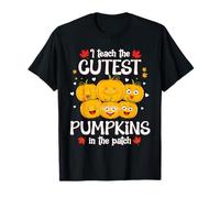 I Teach The Cutest Pumpkins in The Patch Halloween Teacher Camiseta