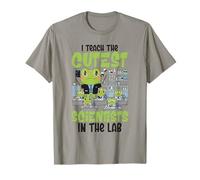 I Teach The Cutest Scientists In The Lab Frog Pun Camiseta