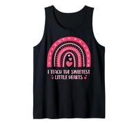 I Teach The Sweetest Little Hearts School Teacher Camiseta sin Mangas