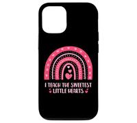 I Teach The Sweetest Little Hearts School Teacher Carcasa para iPhone 12/12 Pro