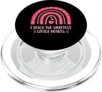 I Teach The Sweetest Little Hearts School Teacher PopSockets PopGrip para MagSafe
