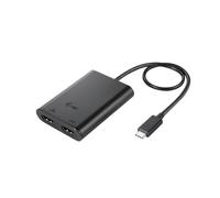 Adaptador HDMI i-tec USB-C Dual 4K/60Hz 8K/30Hz Negro Thunderbolt3/4 USB4
