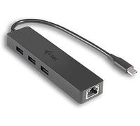 I-tec advance usb-c slim passive hub 3 port + gigabit ethernet adapter