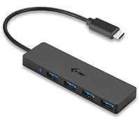 Hub UsB-C I-Tec Con 4 Porte Usb 3.0 Con Cavo Integrato 20cm