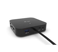 I-Tec Estación de acoplamiento USB-C C31DUALDPDOCKPD – 2x DisplayPort, PD 100W, Negro