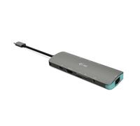i-tec Estación de Acoplamiento USB-C Metal Nano 4K HDMI LAN + Carga PD