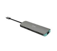 I-Tec Dock Nano USB-C metálico – HDMI 4K, Ethernet LAN, PD 100 W
