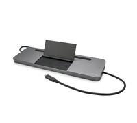 i-tec - Metal SB-C Ergonomic 4K 3x Display Docking Station with Power Delivery 85 W + Universal Charger 100 W