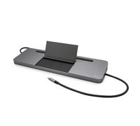 I-tec metal usb-c ergonomic 4k 3x display docking station + power deli
