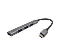 I-Tec Hub USB-C C31HUBMETALMINI4 metálico 1x USB 3.0 y 3x USB 2.0
