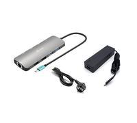 I-tec metal usb-c nano 2x display docking station with pd 100 w + char