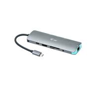i-tec - Metal USB-C Nano Docking Station 4K HDMI LAN + Power Delivery 100 W