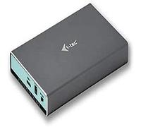 i-tec MySafe USB 3.0 / USB-C 3.1 Gen. 2 Caja de dos bahías - Disco duro en red (M.2, Serial ATA III, 0, 1, JBOD, 3.1 (3.1 Gen 2), USB Tipo C, SSD enclosure)