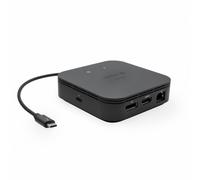 i-tec - Thunderbolt 3 Travel Dock Dual 4K Display with Power Delivery 60W + Universal Charger 77 W
