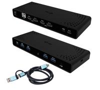I-Tec Base para portátil HUB Switch CADUA4KDOCKPDB Dual 4K 12 en 1 PD 85W