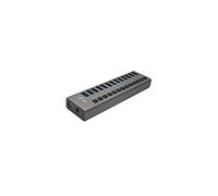 USB 3.0 Charging HUB 13port + Power Adapter 60 W, Hub USB negro, Interior, Corriente alterna, Gris