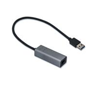 i-tec USB 3.0 Metal Gigabit Ethernet Adapter, 1x USB 3.0 to RJ-45, 10/100/1000 M
