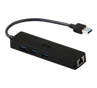 i-tec USB 3.0 Slim HUB de 3 puertos con adaptador Gigabit Ethernet