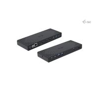 i-tec - USB 3.0 / USB-C / Thunderbolt 3 Dual Display Docking Station Gen2 + Power Delivery 100W