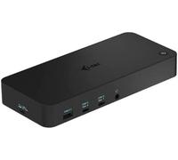 I-tec usb 3.0 / usb-c / thunderbolt, 3x 4k docking station + power del