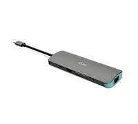 I-Tec USB-C 4K Nano Docking Station 1x HDMI 1x Ethernet GLAN 3x USB 3.0 1x SD/MicroSD 1x Audio Power Delivery 100W para Windows MacOS Android ChromeOS Thunderbolt 3 Compatibile