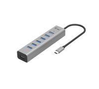 I-Tec Hub USB C31HUBMETAL703 metálico de carga USB-C 7 puertos
