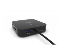 Concentrador USB-C 11 en 1 (2 puertos DP / USB-C / 3 puertos USB 3.2 / 2 puertos USB 2.0 / Jack / RJ45) - I-TEC