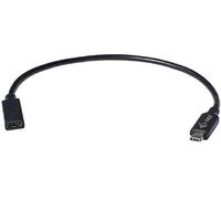 Cable adaptador i - tec usb - c macho a usb - c hembra 0.3m