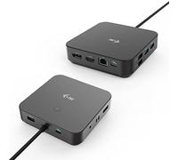 Estación de acoplamiento i-tec USB-C, HDMI y doble DP con Suministro de energía de 100 W