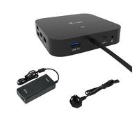 I-Tec Usb-C Hdmi Dp Dock Pd100W 2X Lcd Dock + Charger-C112Wuk NUEVO