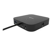 i-Tec USB-C HDMI DP Docking Station Power Delivery 65W + Universal Charger 77 W - C31HDMIDPDOCKPD65