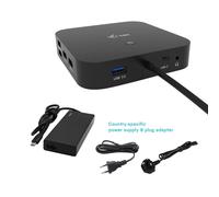 i-tec - USB-C HDMI DP Docking Station with Power Delivery 65W + Universal Charger 77 W