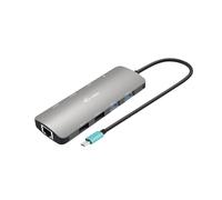 USB-C METAL NANO 2X HDMI DOCKING STATION + PD 10 0W