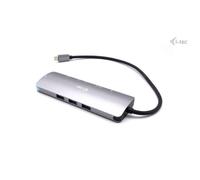 i-tec - USB-C Metal Nano Docking Station 4K HDMI LAN with Power Delivery 100W + Universal Charger 100W