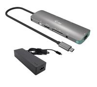 I-tec usb-c metal nano docking station 4k hdmi lan with power delivery