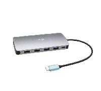Estación de acoplamiento USB-C Nano 3x Display 100W (gris) - I-TEC