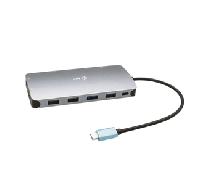 Estación de acoplamiento USB-C Nano 3x Display 100W (gris) - I-TEC