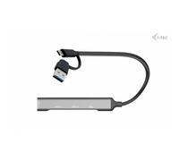 i-tec - USB-C/USB-A Metal HUB 1x USB 3.0 + 3x USB 2.0