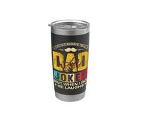 I Tell Dad Jokes Father's Day Dad Jokes Men Funny Dad Joke Vaso térmico de acero inoxidable de doble pared