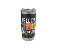 I Tell Dad Jokes Periodically Funny Dad Jokes Periodically Vaso térmico de acero inoxidable de doble pared