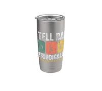 I Tell Dad Jokes Periodically Funny Dad Jokes Periodically Vaso térmico de acero inoxidable de doble pared