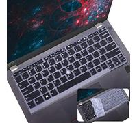 i-Tensodo - Funda para teclado para Lenovo Thinkpad X13 L13, Thinkpad 370 X380 X390 X395 Yoga, ThinkPad X230S X240 X240S X250 X260 X270 X280 de 13,3", color negro y transparente