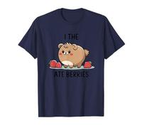 I The Ate Berries Adorable Oso Diseño Camiseta